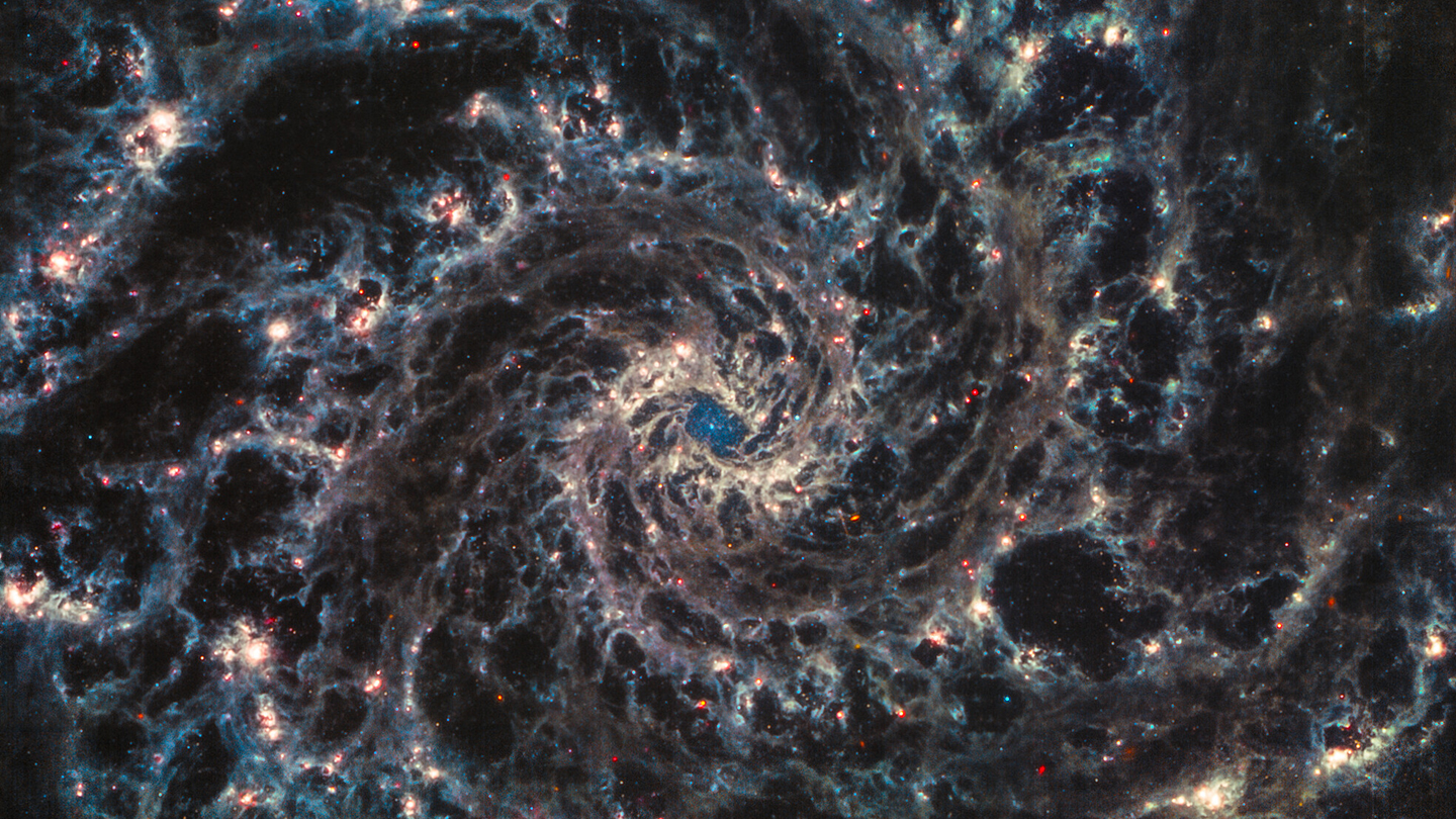 Newborn stars sculpt their galaxies in new James Webb telescope images