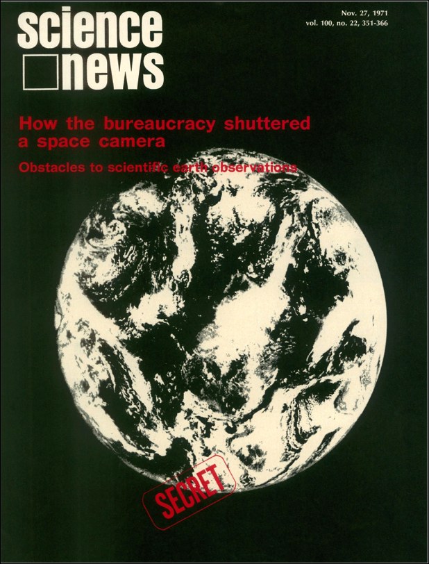 the cover of the November 11, 1971 issue of Science News