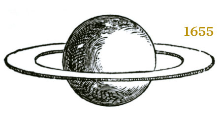 Saturn as drawn by Christiaan Huygens | Source: SPL/Photo Researchers Inc