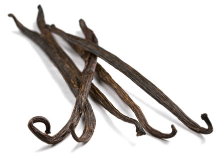 Natural vanilla extract comes from pods (shown), but most vanillin is synthesized in the lab. Credit: De-Kay/istockphoto