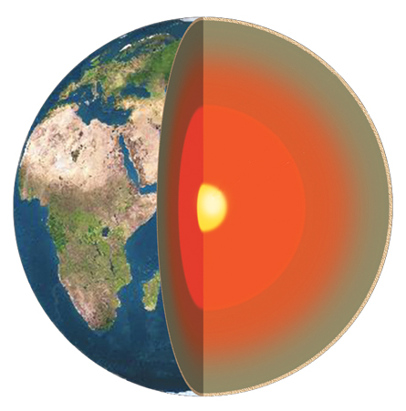 Oxygen a bit player in Earth's outer core