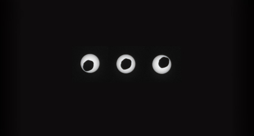 martian eclipse