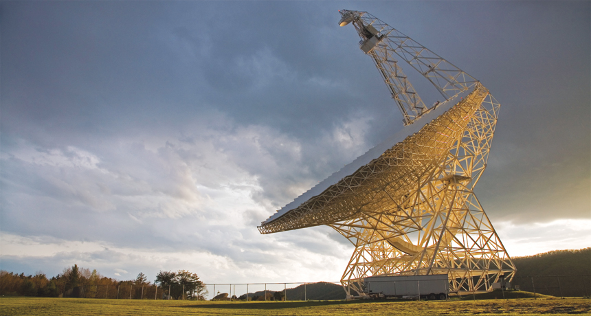 Green Bank radio telescope