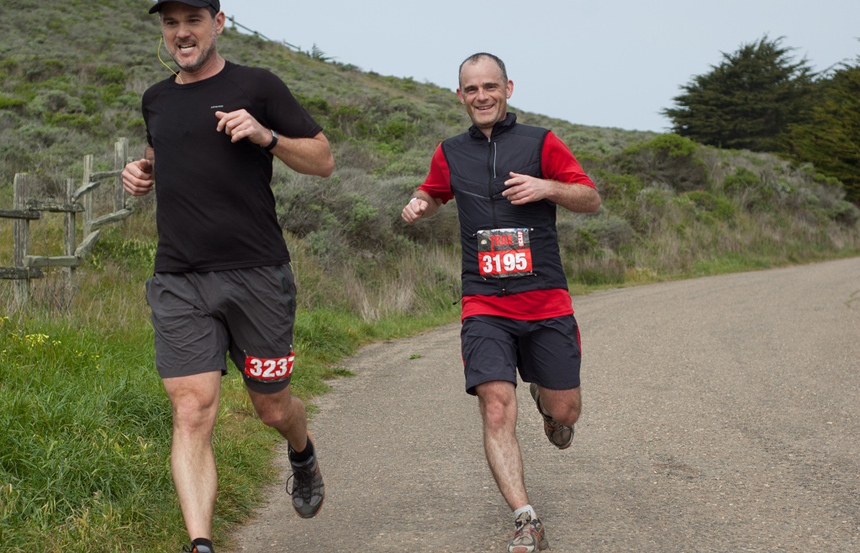 two runners