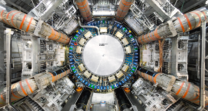 ATLAS detector at Large Hadron Collider