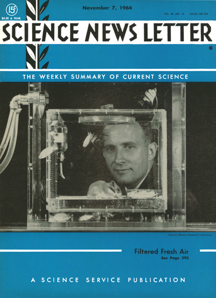 cover of November 7, 1964 issue of Science News Letter