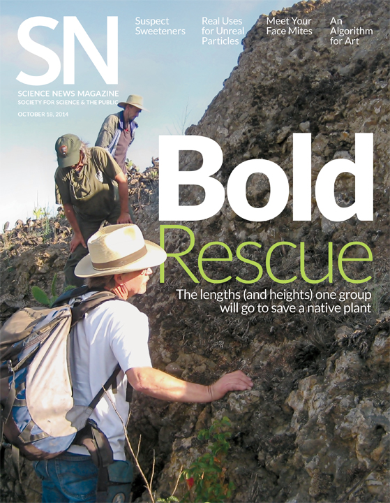 cover of October 18, 2014 issue