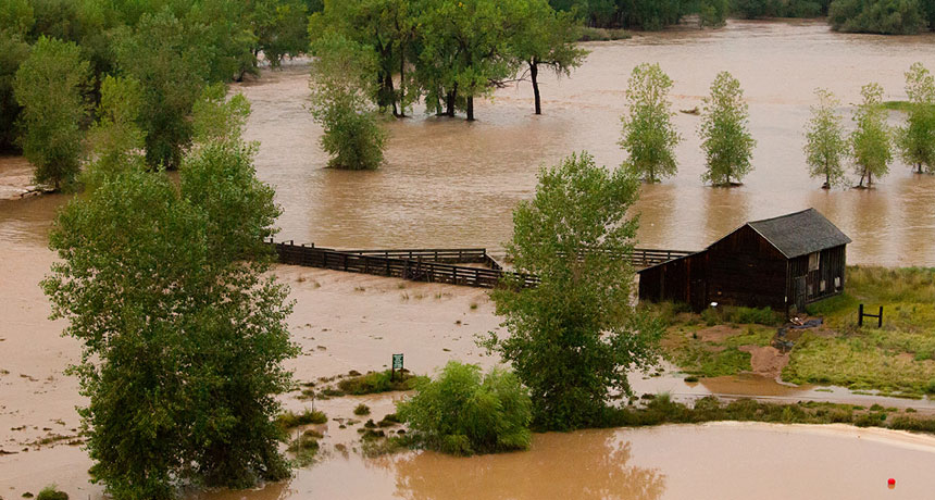 A 2013 Colorado flood