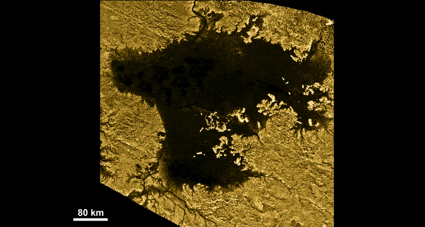 Ligeia Mare, sea on Titan