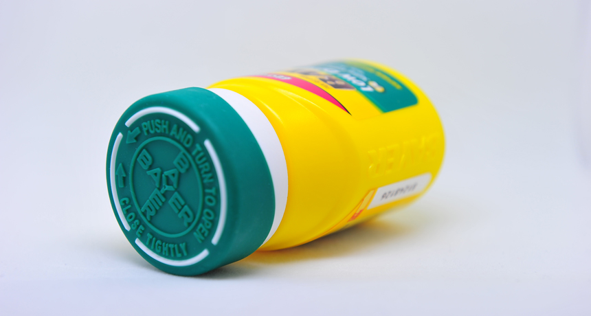 aspirin bottle