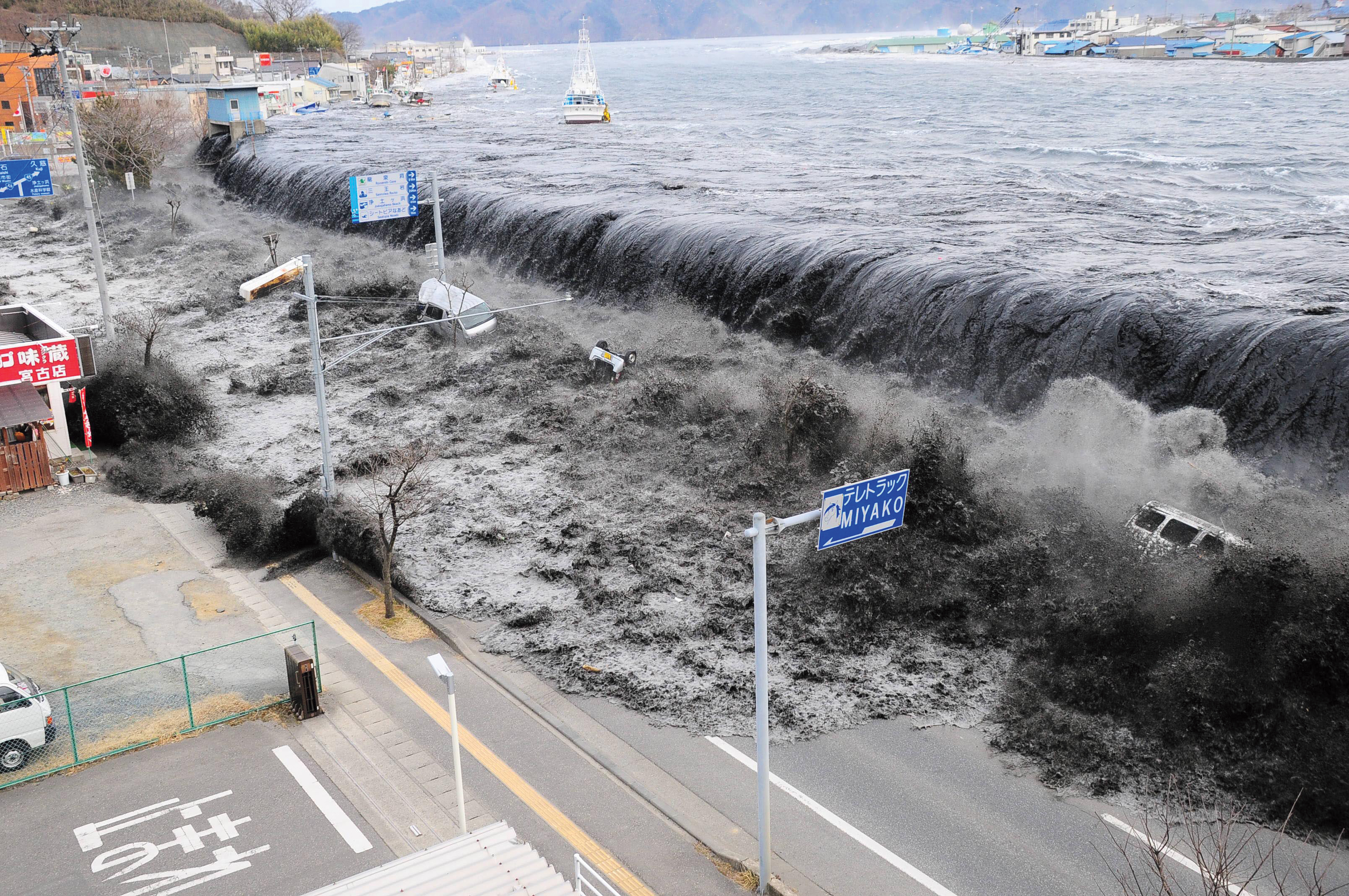 Tsunami wave