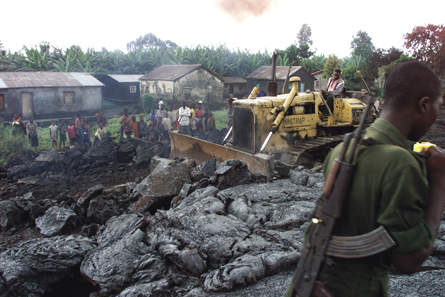 rebuilding in Goma