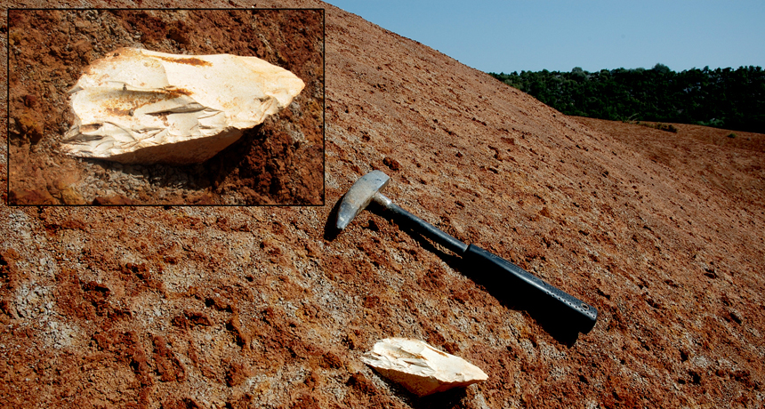 Stone tool in Greece