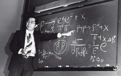 Sam Ting in 1974