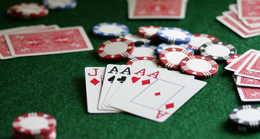 poker table