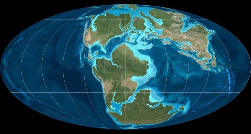 Pangaea supercontinent