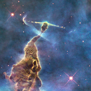 Mystic Mountain in the Carina Nebula