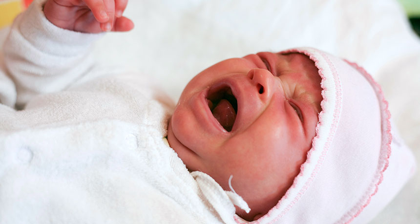 baby crying