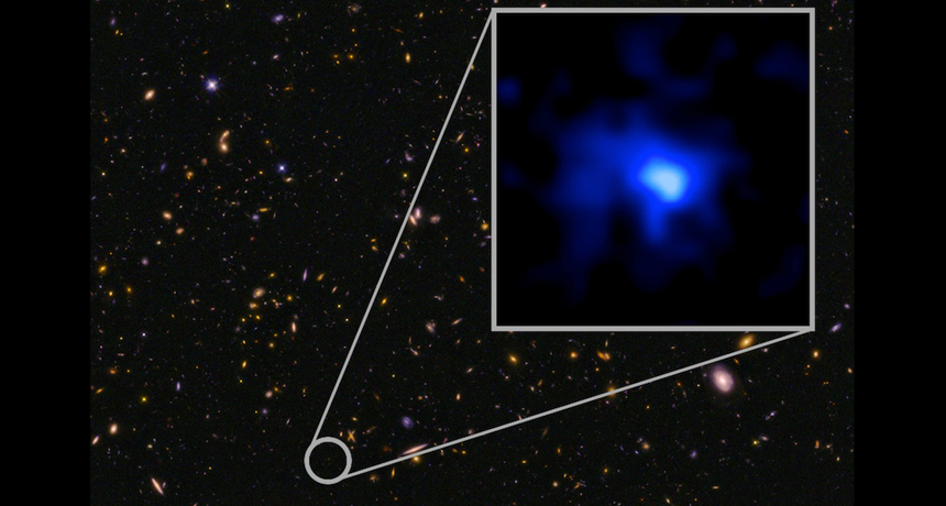 distant galaxy