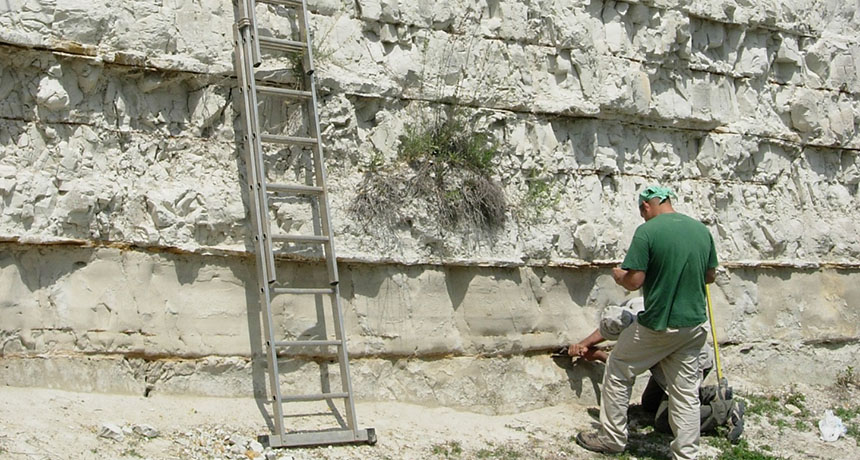 layer sediment