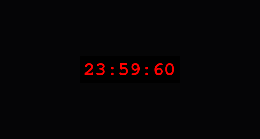leap second