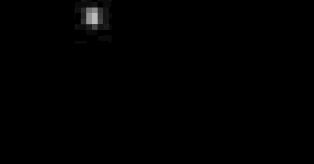 Pluto over time