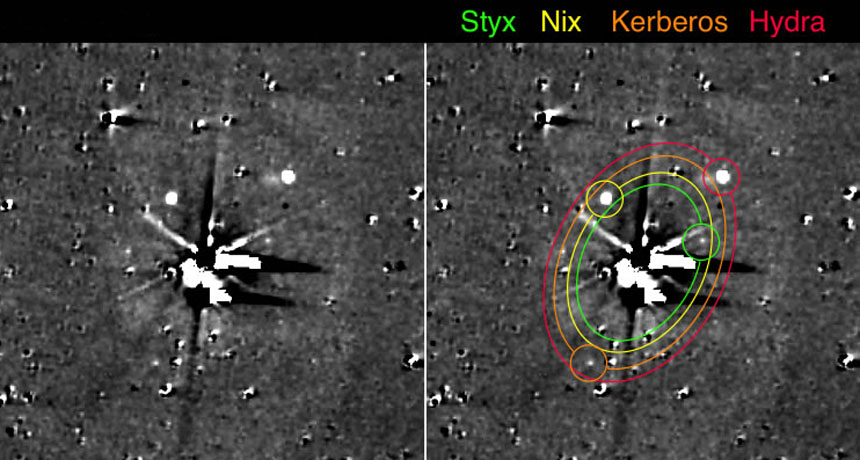 Pluto moons