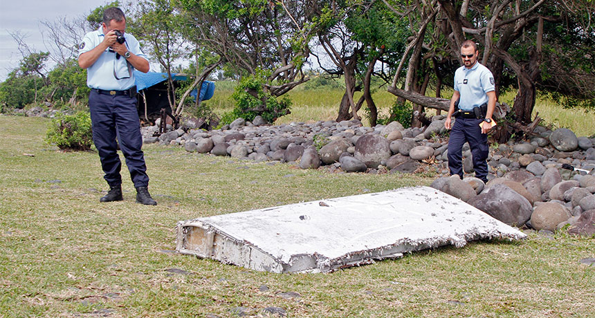 Aircraft debris