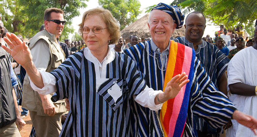 Jimmy Carter in Ghana