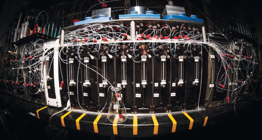 Automated chemistry apparatus