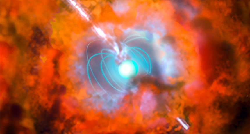 supernova explosion illustration