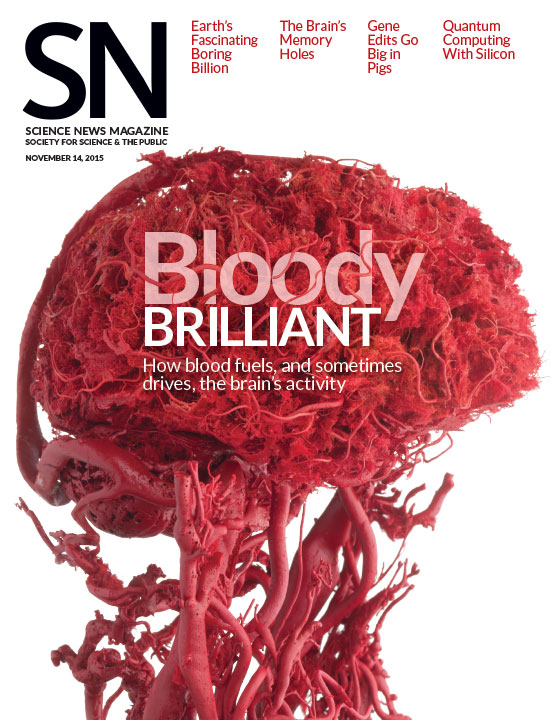 Cover of Nov. 14, 2015 issue