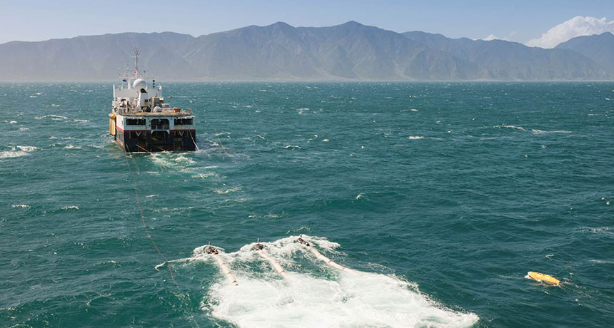 ship ocean