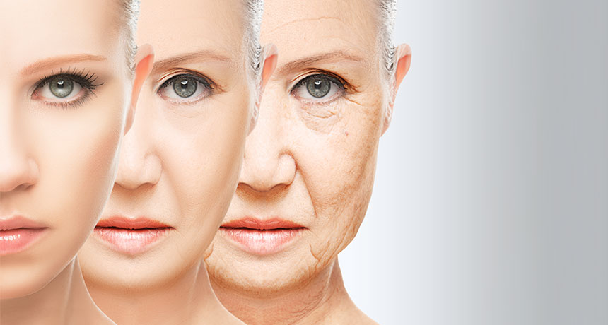aging woman