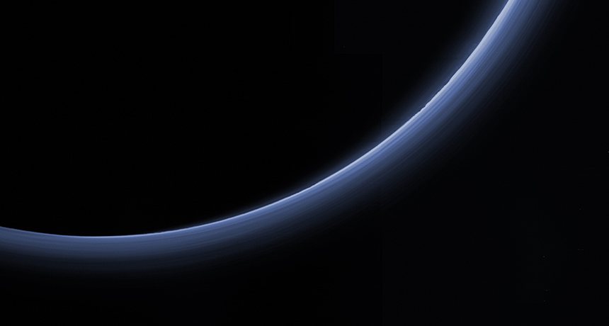 Pluto's haze