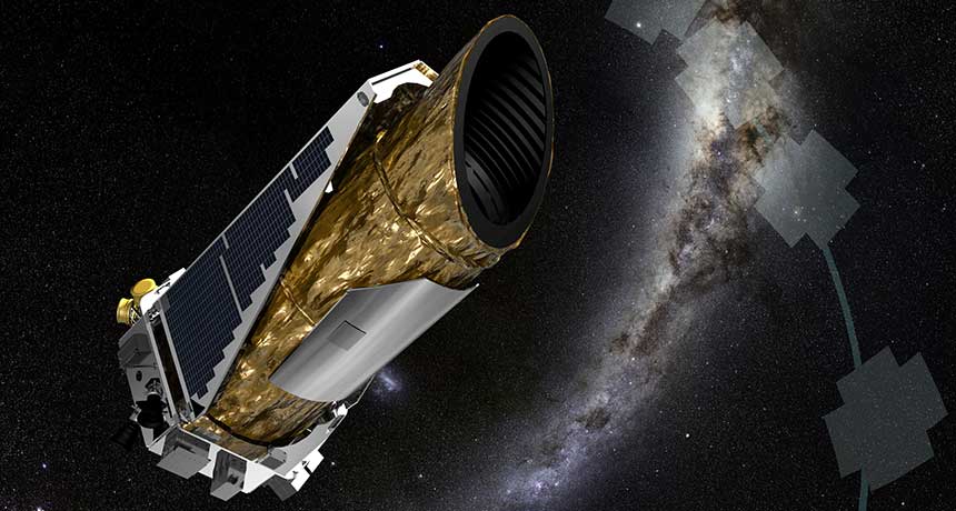 illustration of Kepler space telescope