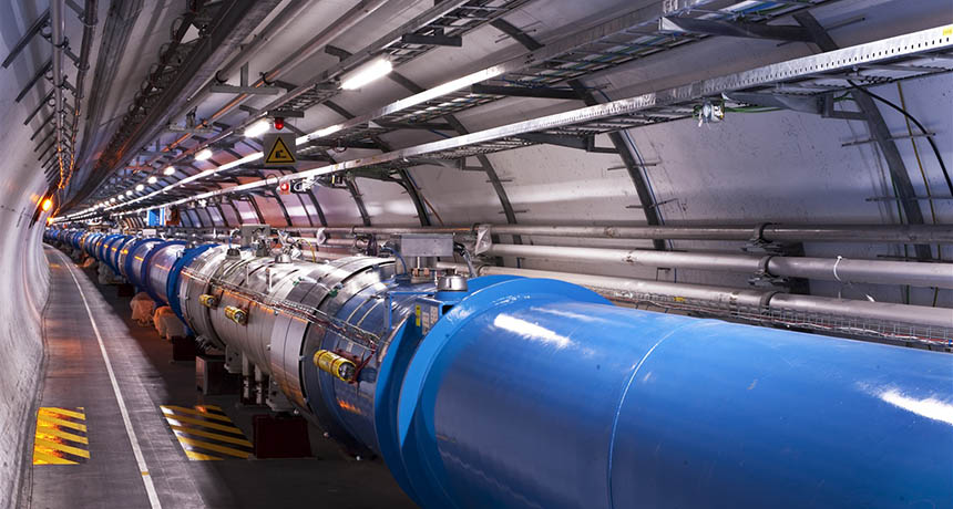 LHC tunnel