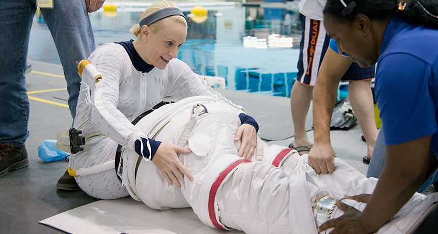 Biologist big dream takes her to the space