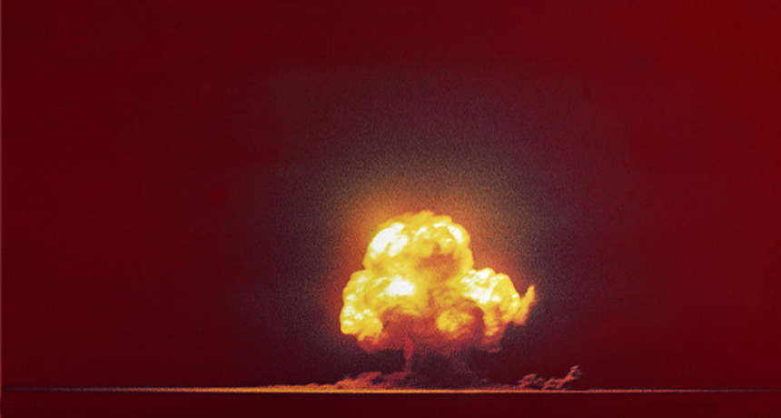 Trinity nuclear test