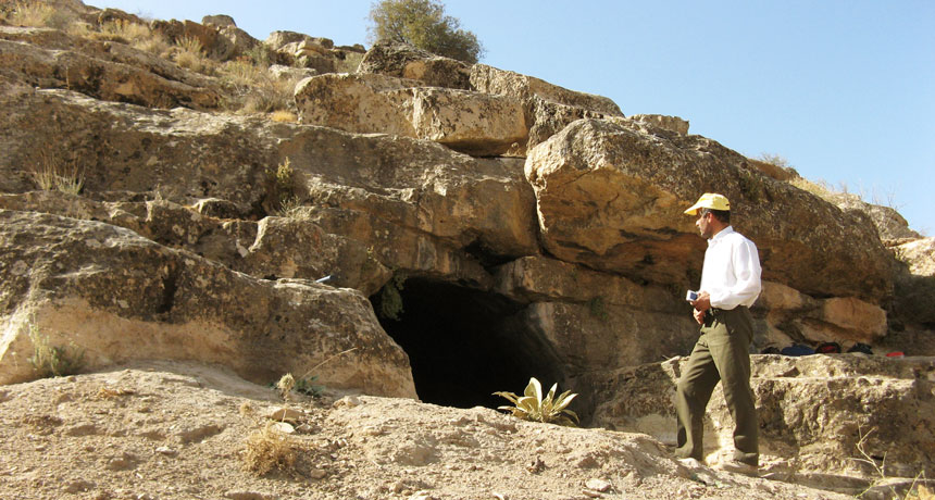Iranian archaeology site