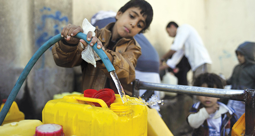 drought in Yemen