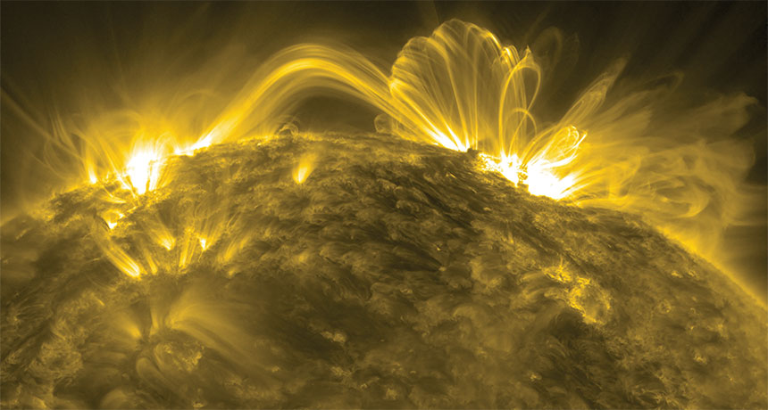magnetic flares
