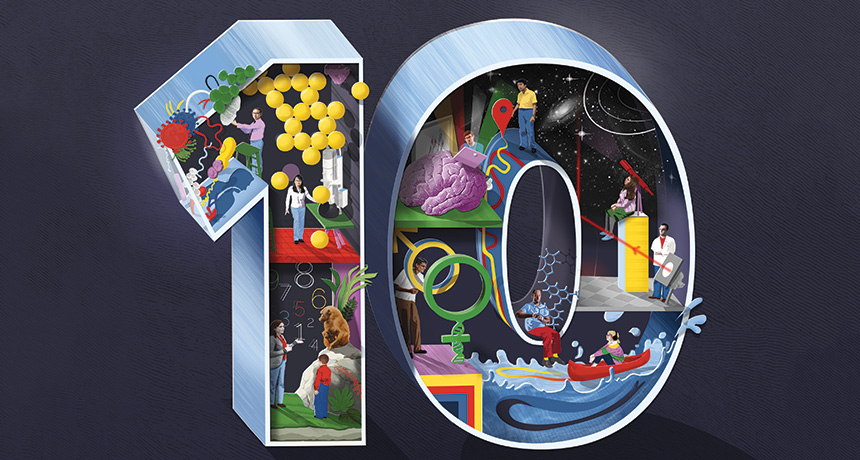 Illustration representing the work of the SN 10