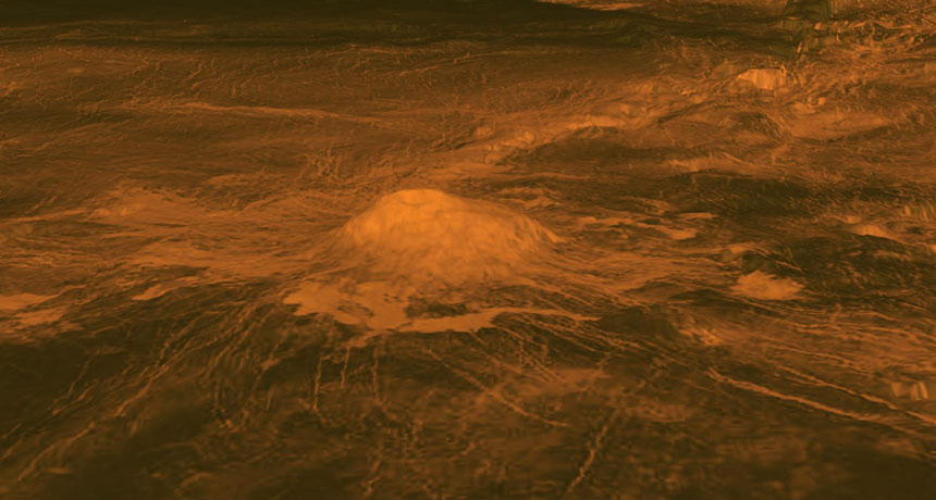 Idunn Mons on Venus