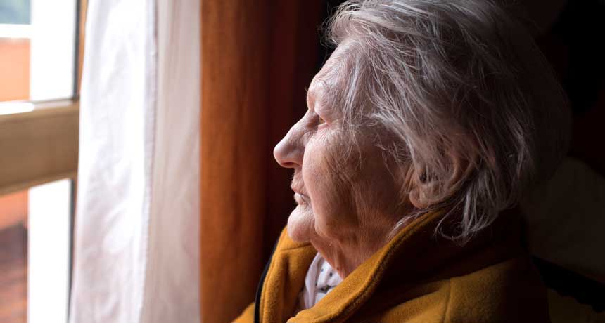 elderly woman