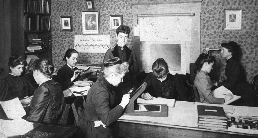 Lady computers