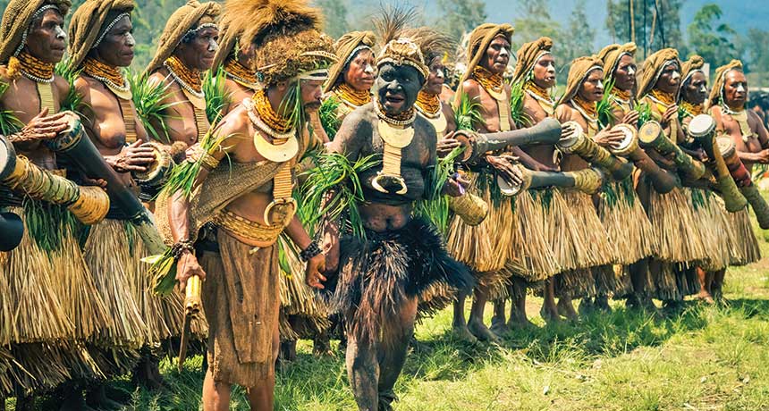Enga cultural show