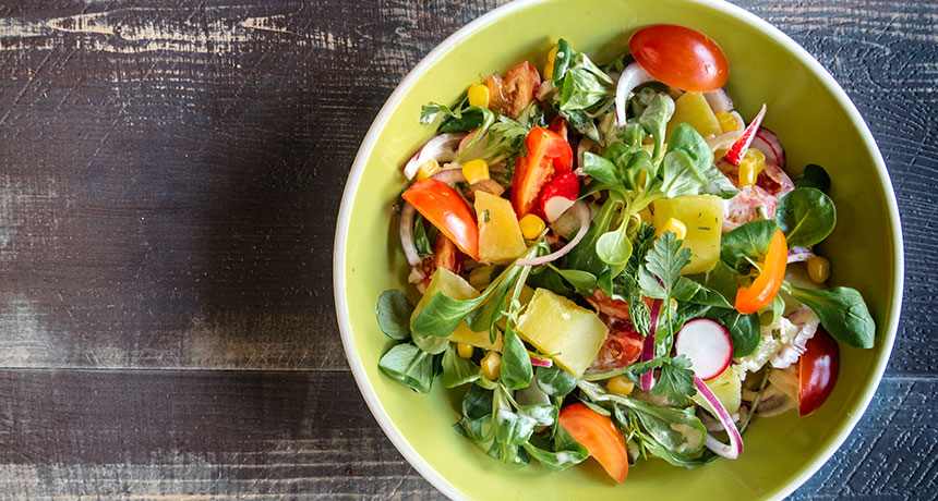 a tasty salad