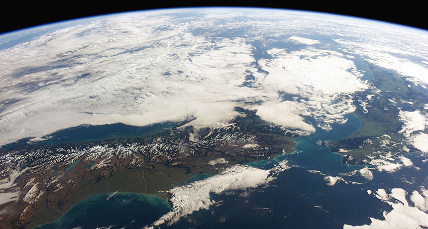 Earth from space