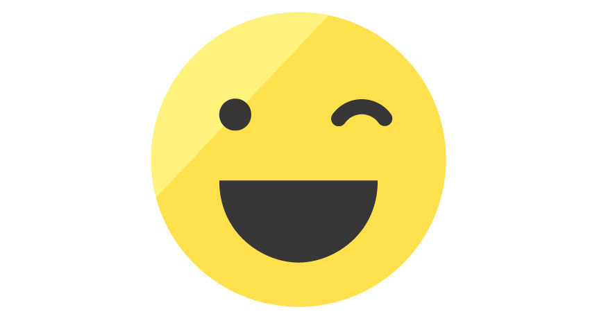 winking emoji